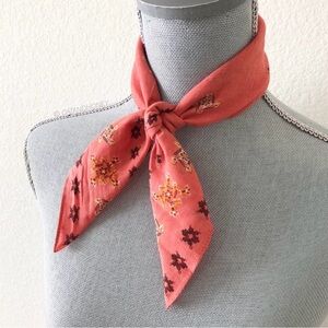 Madewell Sweet Dahlia Bandana Scarf